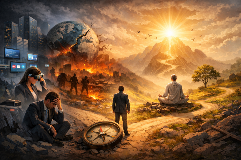 kecerdasan spiritual di tengah dunia yang kehilangan arah